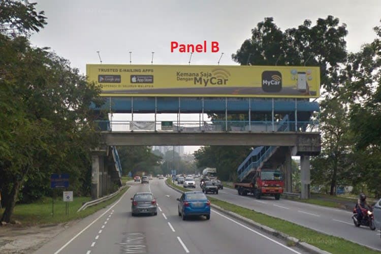 2 Sided Overhead Bridge Billboard at Persiaran Saujana Impian, Kajang, Selangor (at Pedestrian Bridge)