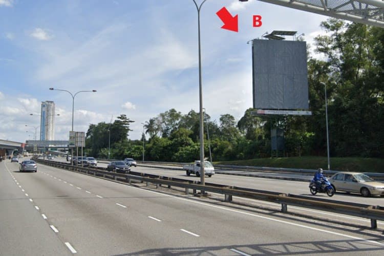 2 Sided Unipole Billboard at Lebuhraya Cheras-Kajang KM13.4, Cheras, Selangor