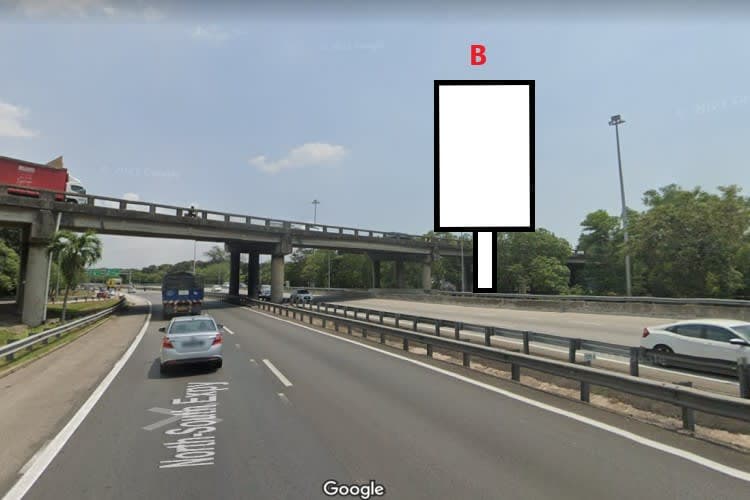 2 Sided Unipole Billboard at PLUS KM139.25 from Jawi to Seberang Perai/Georgetown, Penang