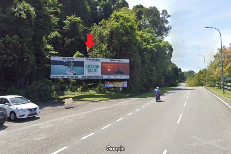 Free Standing Billboard at Jalan Pantai Kok, Langkawi, Kedah (Near Petronas Quay Station)