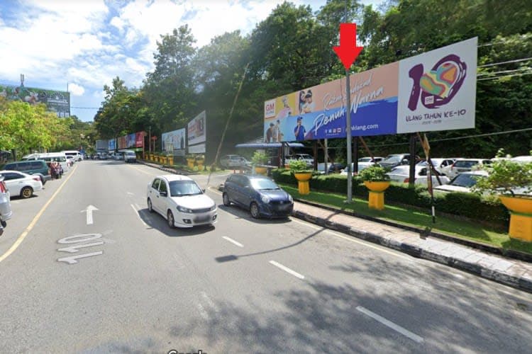 1 Panel Free Standing Billboard at Persiaran Putra, Langkawi, Kedah (infront Jetty Point)