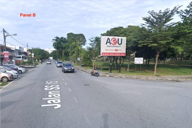2 Sided Direction Signage Billboard at Jalan SS15/4, Subang, Selangor
