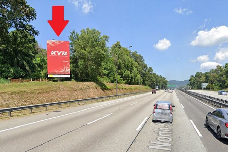 1 Sided Spectacular Billboard at KM457.50 Plus Highway, Sungai Buloh, Selangor