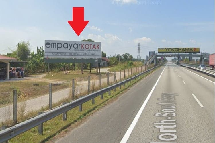 1 Sided Free Standing Billboard at KM192 to Bukit Merah Exit, Perak
