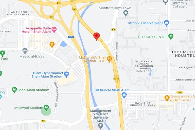 1 Sided Free Standing Billboard at Jalan Subang / Jalan Monfort, Seksyen 13, Shah Alam, Selangor