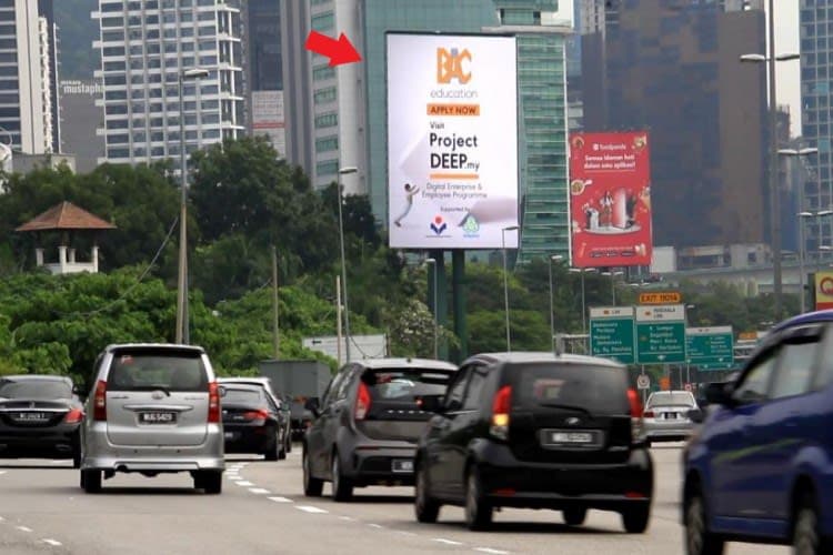 1 Sided Digital Screen Billboard at LDP Highway - IKEA (A) [KM 4.9], TTDI, Kuala Lumpur