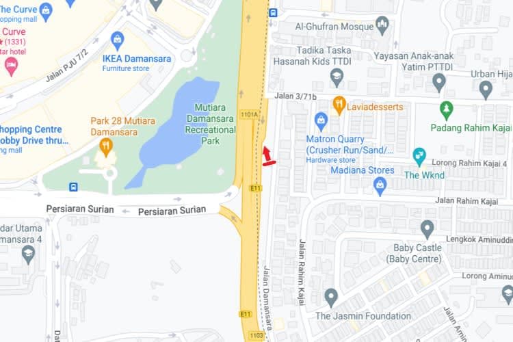 1 Sided Digital Screen Billboard at LDP Highway - IKEA (A) [KM 4.9], TTDI, Kuala Lumpur