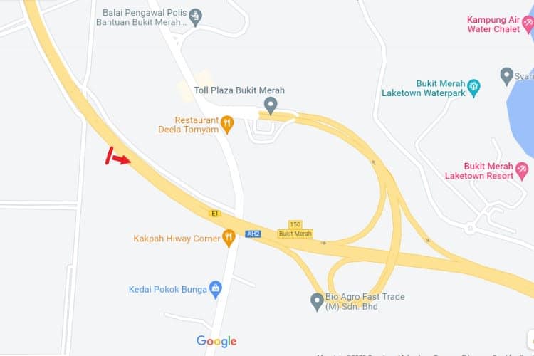 1 Sided Free Standing Billboard at NSE KM193, North Bound, Bukit Merah, Perak