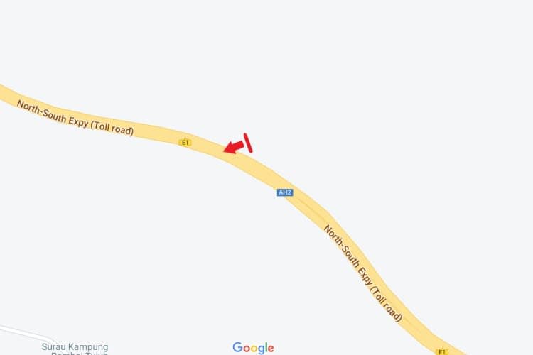 1 Sided Vertical Minipole Billboard at NSE KM252.9, South Bound, Sg. Perak RSA, Kuala Kangsar, Perak