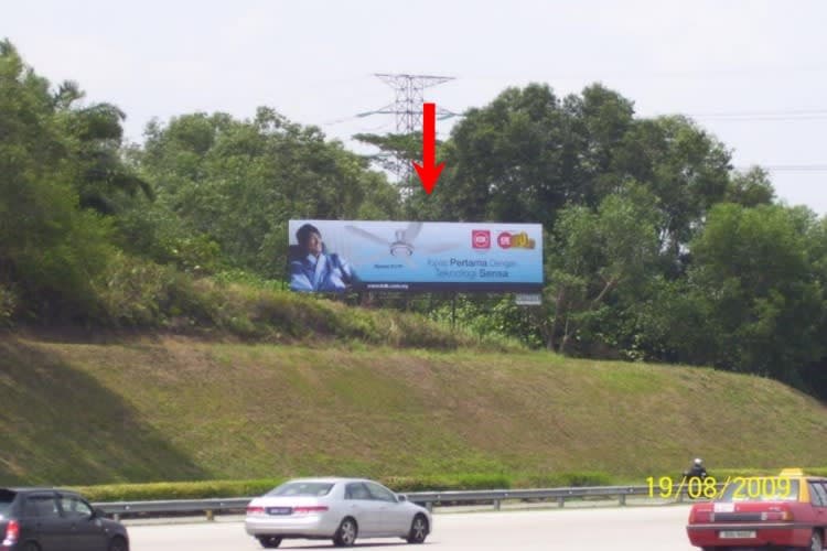 1 Sided Free Standing Billboard at Federal Highway KM17, Shah Alam, Selangor