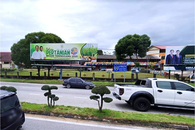 1 Sided Free Standing Billboard at Kampung Gong Kemuntong, Jerteh, Terengganu (from Petronas Bandar Jertih)