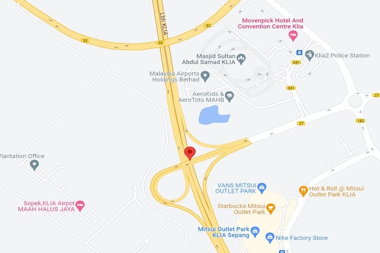 2 Sided Overhead Bridge Billboard at KLIA Highway KM8 / Flyover Jalan Perkeliling / Jalan LitarF1 Sepang, Sepang, Selangor (near Mitsui Outlet Park)