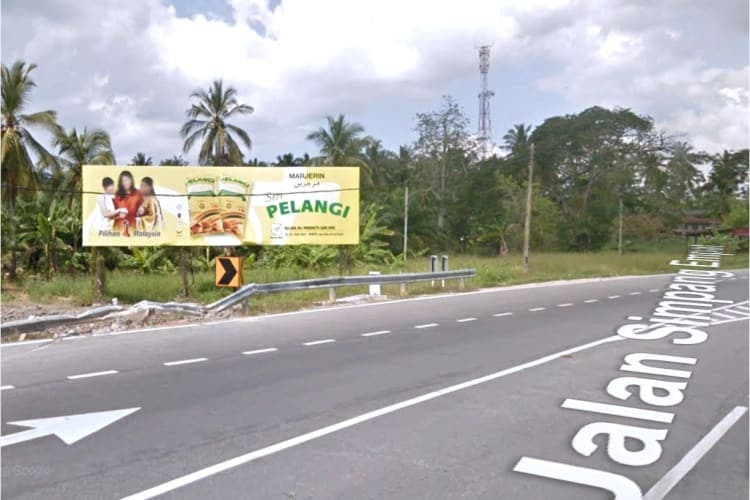 1 Sided Free Standing Billboard at Jalan Simpang Empat, Bagan Datuk, Perak