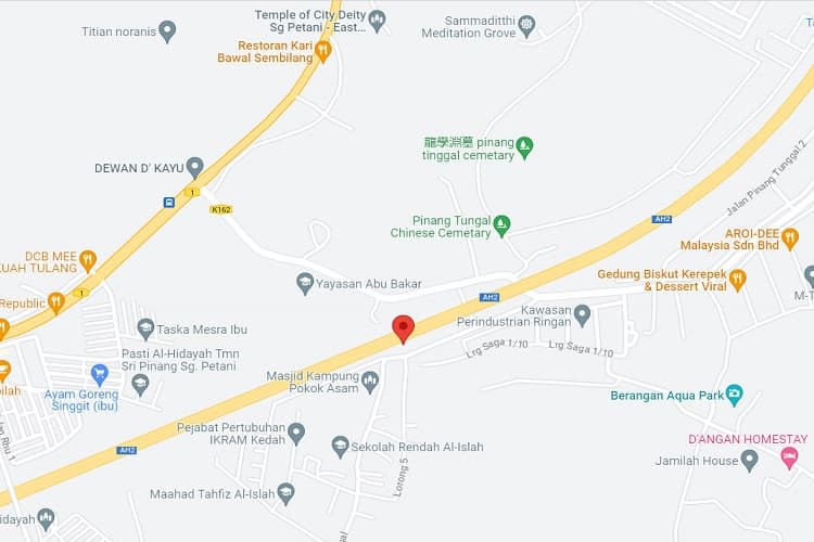 1 Panel Free Standing Billboard at NSE KM111.3 (SB), Sungai Petani, Kedah