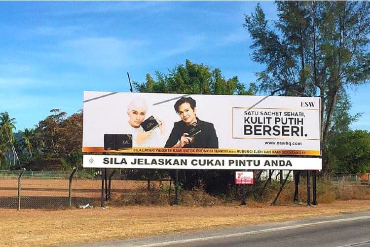 1 Panel Free Standing Billboard at Jalan Lapangan Terbang, Langkawi, Kedah