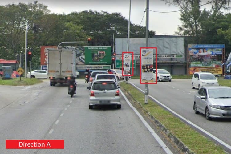 20 Panel Loose Street Buntings Billboard at Persiaran Perusahaan, Kawasan Mile, Seksyen 23, Shah Alam, Selangor