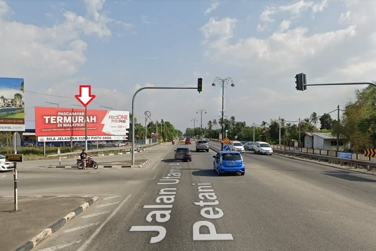 1 Panel Free Standing Billboard at Jalan Utama Alor Setar - Sungai Petani / Persiaran Stargate, Alor Setar, Kedah