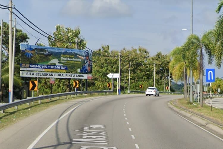 1 Panel Free Standing Billboard at Jalan Padang Matsirat, Langkawi, Kedah (infront Ministry of Home Affairs Langkawi)