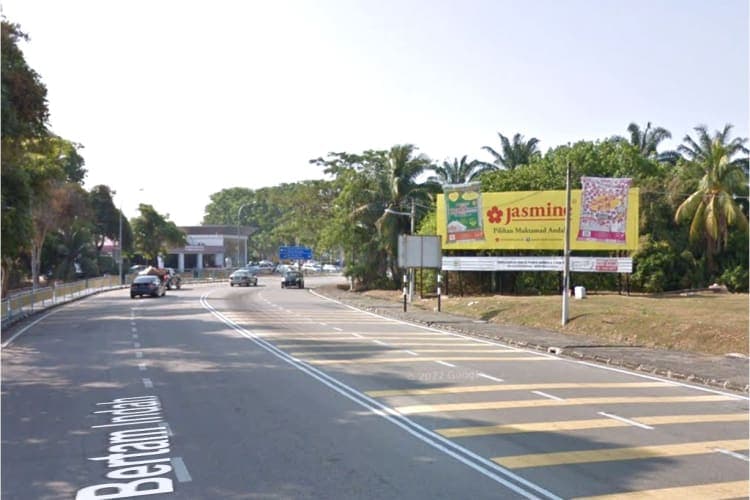 1 Panel Free Standing Billboard at Jalan Bertam Indah, Kepala Batas, Penang