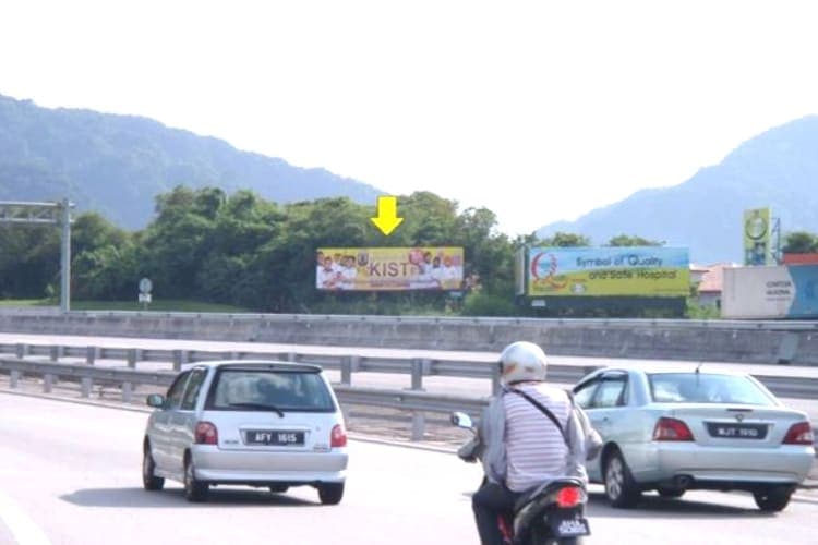 1 Panel Free Standing Billboard at NSE KM280.6 (SB), Ipoh, Perak