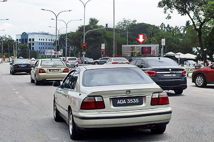 1 Sided Free Standing Billboard at Jalan Raja Ashman Shah (Jalan Hospital) / Jalan Dato' Seri Ahmad Said, Ipoh, Perak (Near Angsana Ipoh Mall)