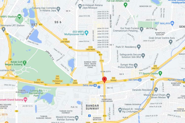 1 Sided Gantry Billboard at LDP KM16.3, Petaling Jaya, Selangor (Motorola Cable Bridge B)