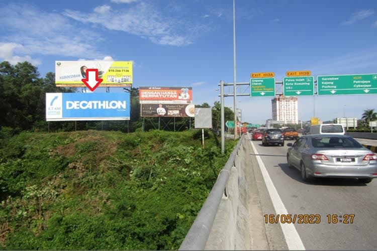 1 Panel Horizontal Spectacular Billboard at LDP Highway KM19.45, Subang Jaya, Selangor (B)