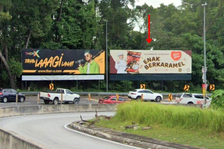 1 Panel Free Standing Billboard at Jalan Serdang Raya, Seri Kembangan, Kuala Lumpur