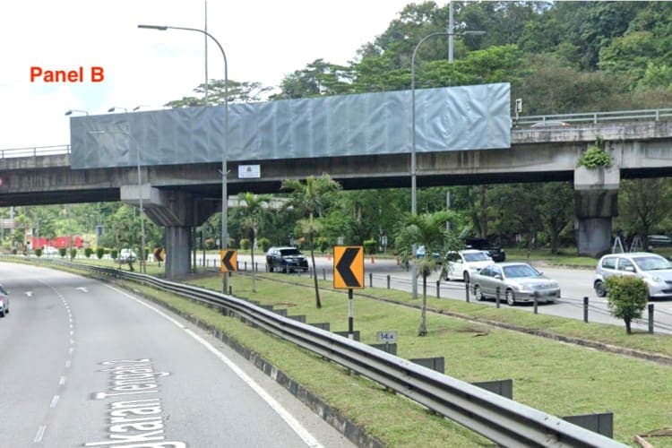 2 Sided Overhead Bridge Billboard at MRR2, Gombak, Kuala Lumpur (in between Batu Caves and Gombak)