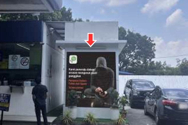 1 Panel Digital Screen Billboard at Petron Puchong Utama, LDP, Taman Puchong Utama, Puchong, Selangor