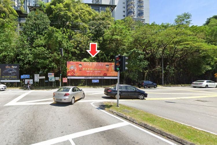 1 Panel Free Standing Billboard at Desa Petaling Jalan 2/125, Kuala Lumpur (near Giant Desa Petaling)