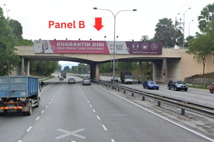 2 Sided Overhead Bridge Billboard at Jalan Sungai Long / Cheras - Kajang Expressway, Kajang, Selangor