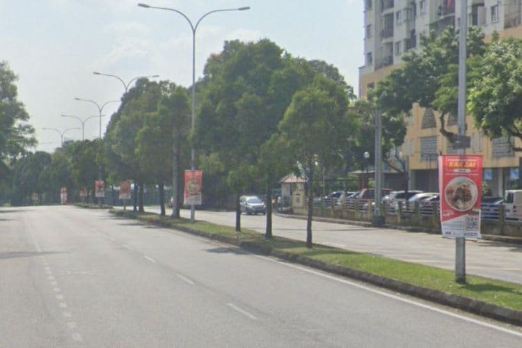 56 Panel Loose Street Buntings Billboard at Persiaran Kemajuan, Shah Alam, Selangor (near Federal Highway)