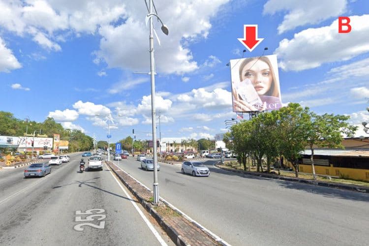 2 Sided Vertical Minipole Billboard at Sultanah Bahiyah Highway / Darul Aman Highway, Alor Setar, Kedah