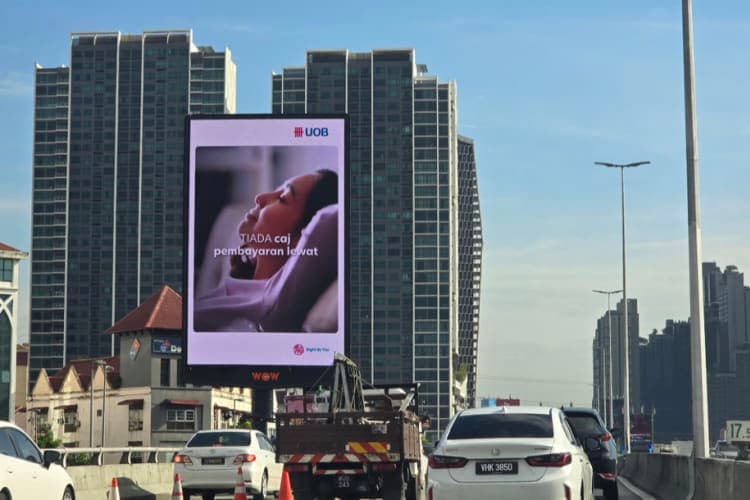 1 Sided Vertical Digital Screen Billboard at LDP Highway - Sunway / NPE, Petaling Jaya, Selangor (beside Mentari Business Park) (A)