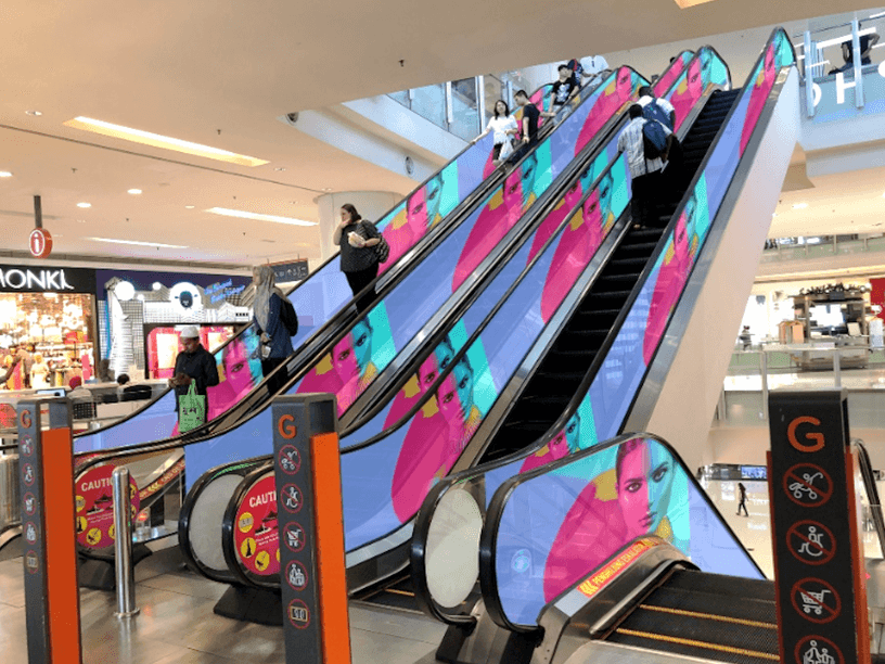 Escalator & Elevator Ad