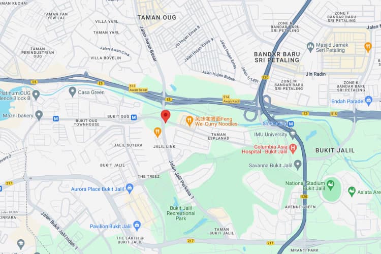 1 Panel Free Standing Billboard at Jalan Jalil Perkasa 1, Bukit Jalil, Kuala Lumpur, Selangor (to Station LRT Awan Besar)