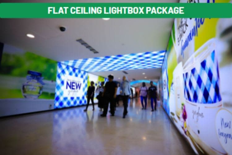 5 Panel Lightbox Billboard at KLCC (KLCC Convex Crossing), Kuala Lumpur (from Suria KLCC to Aquaria /  KLCC Convex)