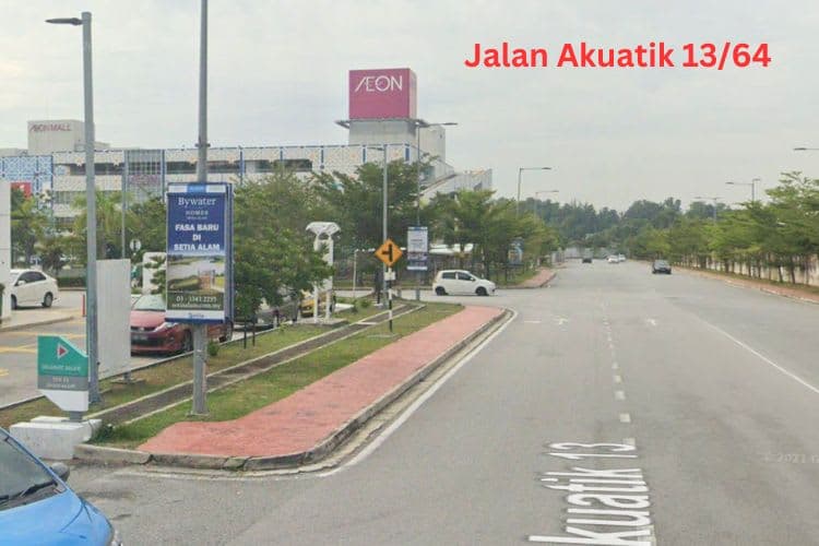 79 Panel Fixed Panel Street Bunting Billboard at Persiaran Sukan - Jalan Akuatik 13/64 - Persiaran Akuatik, Seksyen 13, Shah Alam, Selangor (near Aeon Mall Shah Alam)