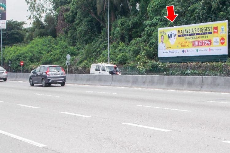 1 Panel Free Standing Billboard at Persiaran Suria / LDP, Selangor (A)