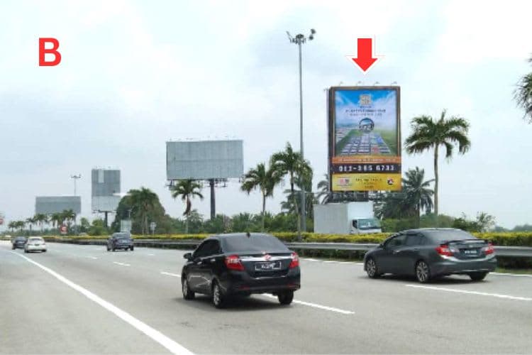 2 Sided Unipole Billboard at KLIA Exressway / Lebuhraya Putrajaya-Dengkill-KLIA, Tanjung Dua Belas, Selangor (near Plaza Tol KLIA)