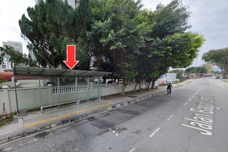 5 Panel Bus Shelter Billboard at Jalan Bagan Jermal, Georgetown, Penang (5 panels)