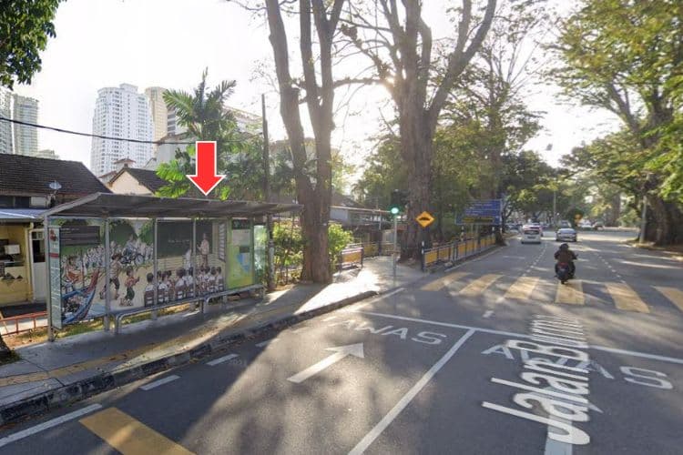 5 Panel Bus Shelter Billboard at Jalan Burma, Georgetown, Penang (5 panels)