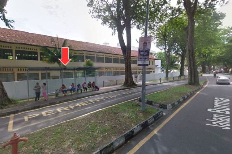 5 Panel Bus Shelter Billboard at Jalan Burma, Georgetown, Penang (5 panels)