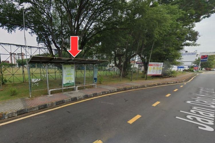 5 Panel Bus Shelter Billboard at Jalan Dato Keramat, Georgetown, Penang (5 panels)