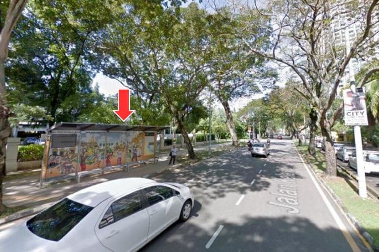 5 Panel Bus Shelter Billboard at Jalan Kelawai, Georgetown, Penang (5 panels)