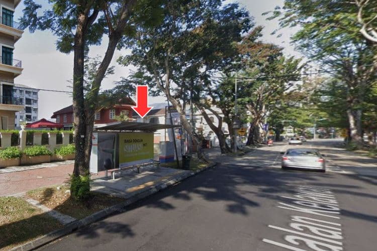 5 Panel Bus Shelter Billboard at Jalan Kelawai, Georgetown, Penang (5 panels)