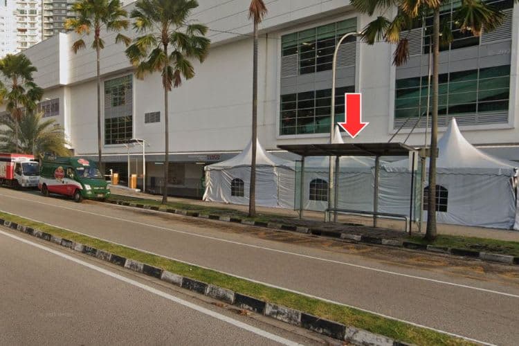 3 Panel Bus Shelter Billboard at Lebuh Tunku Kudin 1, Penang (3 panels)