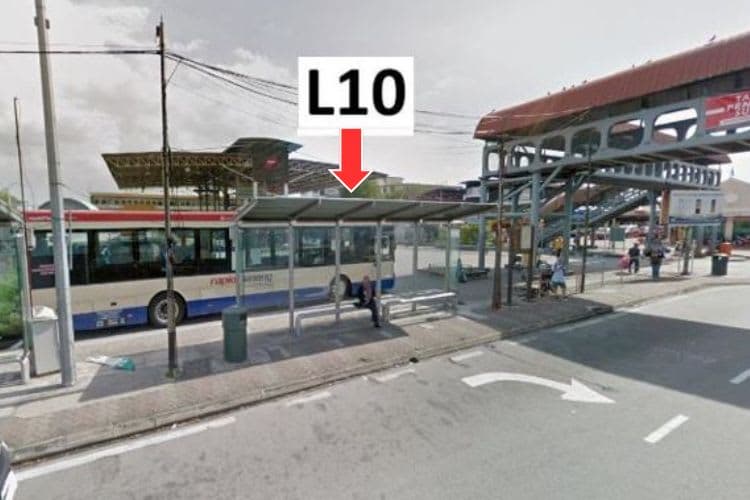 5 Panel Bus Shelter Billboard at Pengkalan Weld, Georgetown, Penang (5 panels)