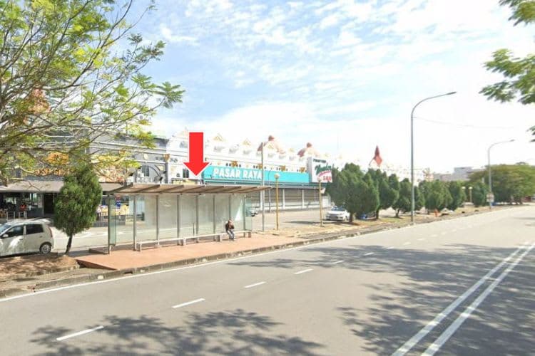 7 Panel Bus Shelter Billboard at Jalan Perda Selatan, Bukit Mertajam, Penang (7 panels)